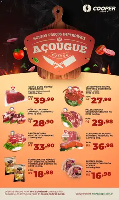 Cooper ofertas do Açougue - Pré-Visualização do folheto da loja Cooper, válido de 20.04.2026