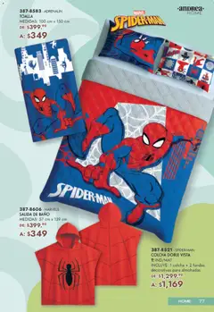 Vista previa de Andrea catálogo Mamá y Peques, nuevo folleto de la tienda, válido en México a partir del 19.04.2026 | Página: 77 | Productos: Toalla, Baño