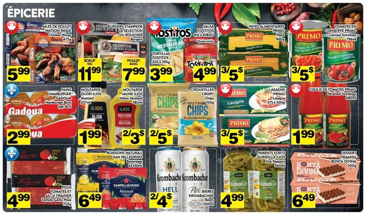 Pa Supermarché flyer valid from 06.10.2025 | Page: 5 | Products: Pasta, Chips, Kettle, Tomatoes