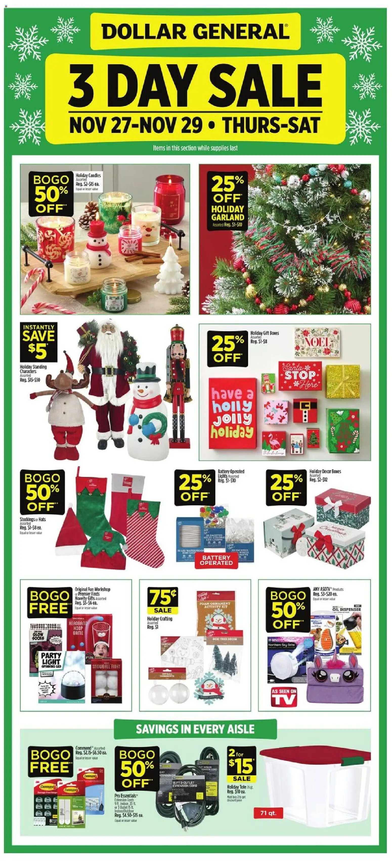 Dollar General Black Friday - valid from 23.11.2025 | Page: 2 | Products: Battery, Oil, Game