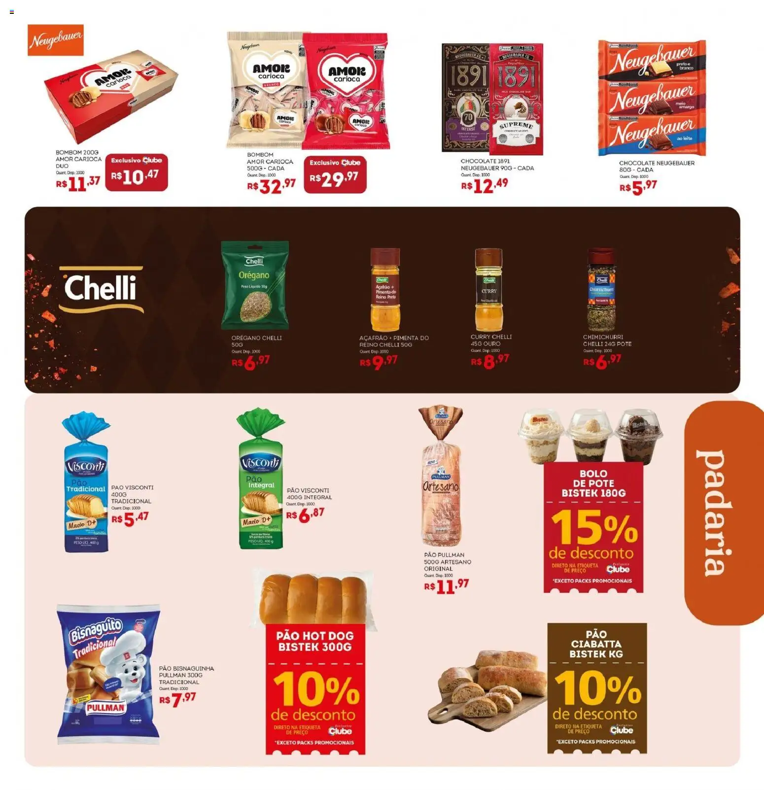 Bistek Supermercados Folheto - válido de 22.04.2026 | Página: 5 | Produtos: Açafrão, Neugebauer, Bolo, Orégano