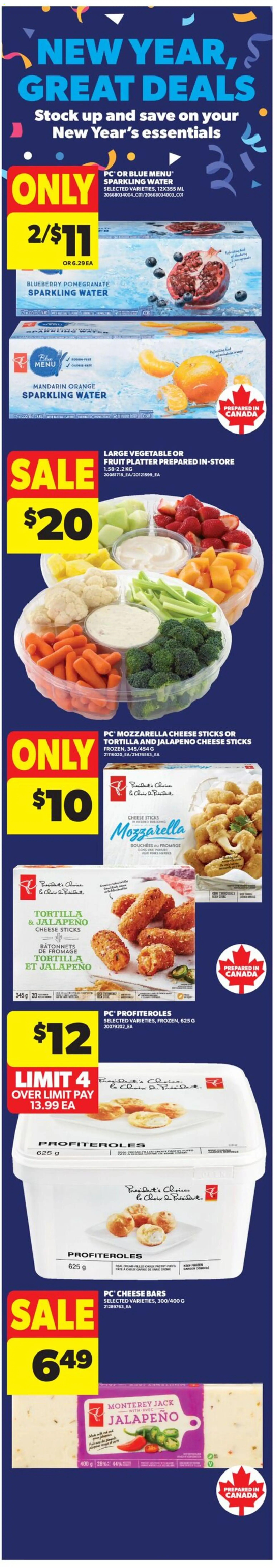 Real Canadian Superstore flyer valid from 25.12.2025 | Page: 2 | Products: Cheese