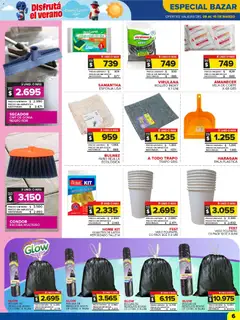 Vista previa Carrefour Maxi catálogo válido desde el 09.03.2026 | Página: 6 | Productos: Esponja, Pala, Escoba, Guantes