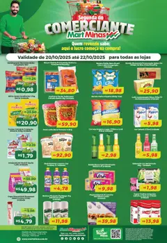 Mart Minas - Ofertas Segunda do Comerciante - Pré-Visualização do folheto da loja Mart Minas, válido de 20.10.2025 | Página: 1