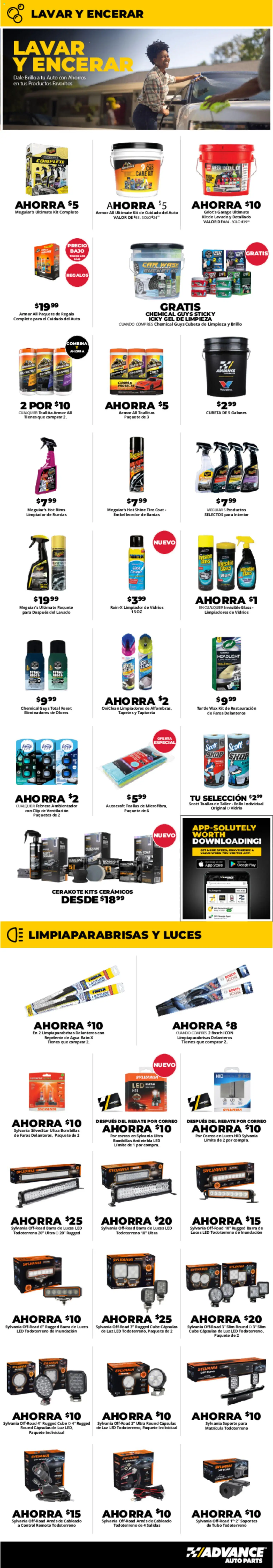 Advance Auto Parts Weekly Ad - Spanish - valid from 27.11.2025 | Page: 5 | Products: Clip, Tire, Coat