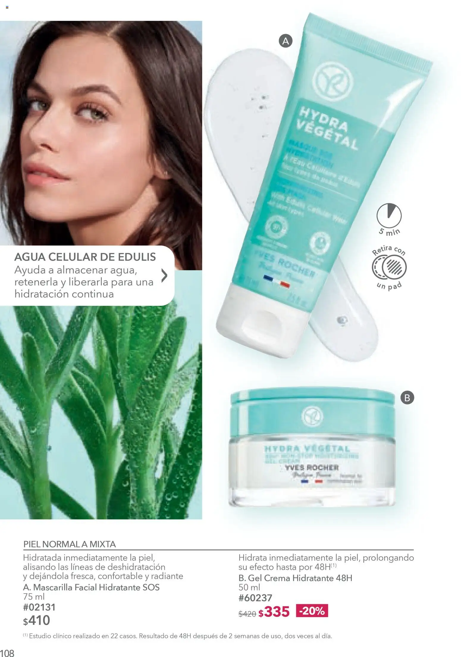 Nuevas ofertas de Yves Rocher válidas en toda la República Mexicana desde el 10.02.2026. ¡Encuentra las mejores ofertas en Yves Rocher campaña 3 2026! | Página: 106 | Productos: Crema, Agua, Radiante, Mascarilla