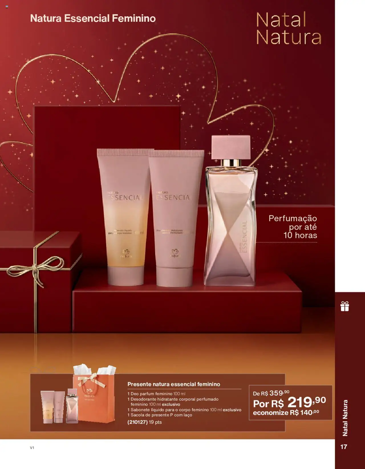 Natura Folheto - válido de 01.10.2025 | Página: 17 | Produtos: Hidratante corporal, Desodorante, Sabonete, Sabonete líquido