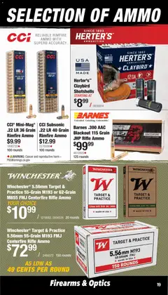 Preview of Cabela's weekly ads valid from 01.02.2026 | Page: 19