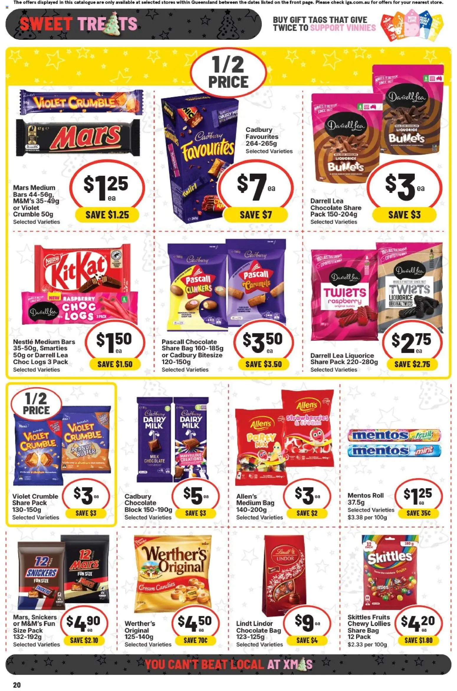 IGA catalogue - valid from 26.11.2025 | Page: 19 | Products: Dairy, Cream, Raspberry, Bag