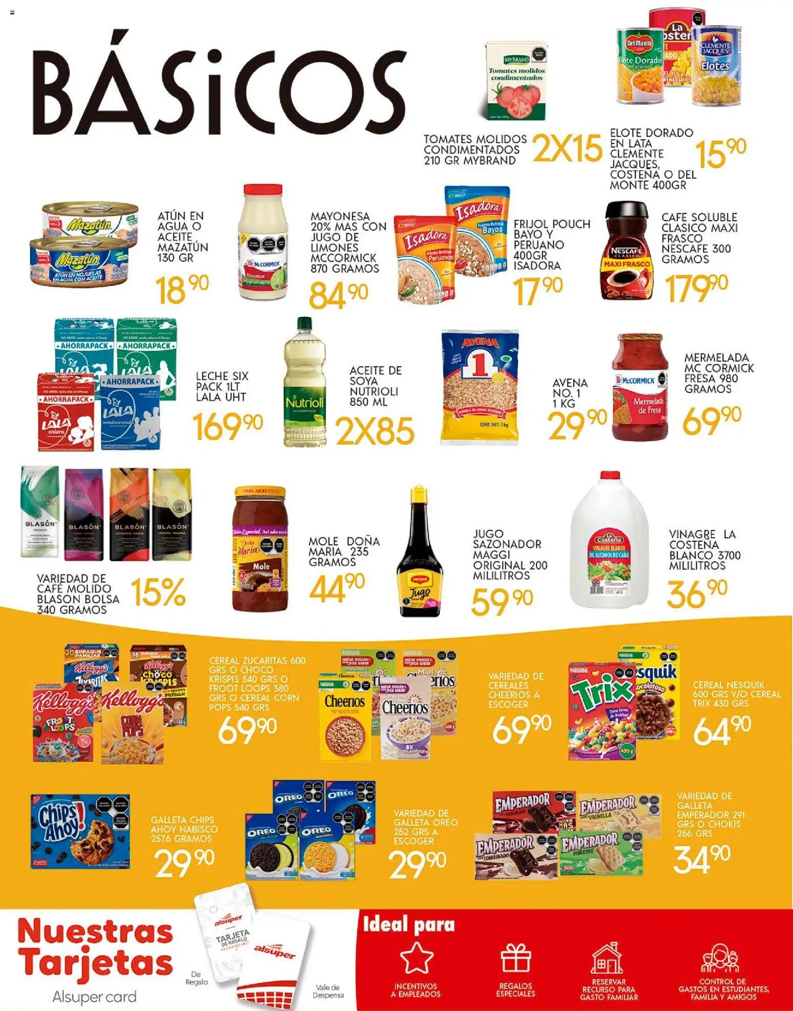 Nuevas ofertas de Alsuper válidas en toda la República Mexicana desde el 24.10.2025. ¡Encuentra las mejores ofertas en Alsuper folleto Durango! | Página: 6 | Productos: Frasco, Jugo, Cereales, Té