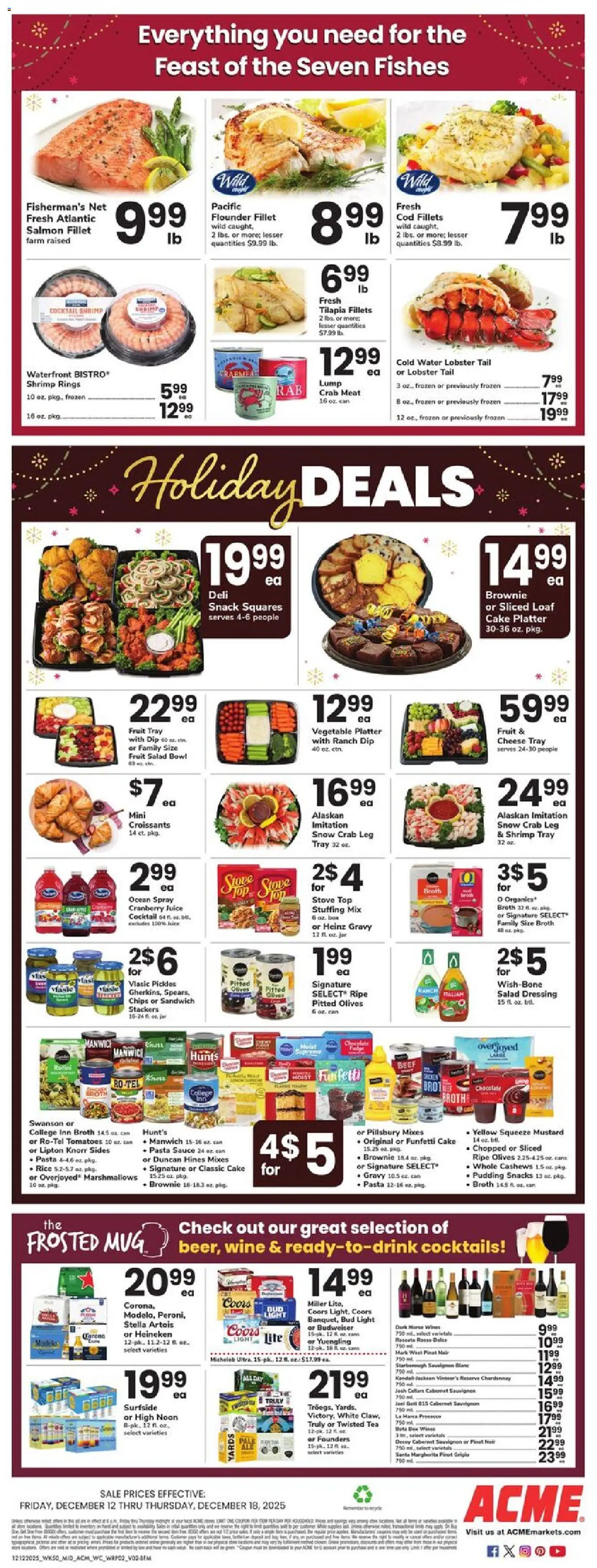 Acme Weekly Ad - PA - valid from 12.12.2025 | Page: 2 | Products: Rice, Salad, Water, Croissants