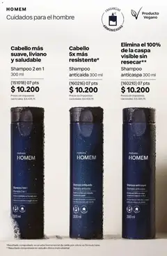 Vista previa Natura Catálogo Ciclo 4/2026 válido desde el 01.04.2026 | Página: 119 | Productos: Peso, Shampoo