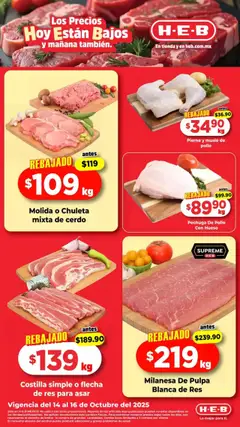 Vista previa de H-E-B - Folleto, nuevo folleto de la tienda, válido en México a partir del 14.10.2025