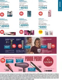 Vista previa Farmacity catálogo válido desde el 02.01.2026 | Página: 49 | Productos: Secador de pelo, Cepillo, Plancha, Depiladora