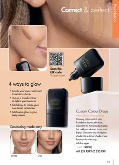 Preview of Nutrimetics Catalogue 2026 - valid from 01.01.2026 | Page: 79 | Products: Moisturiser, Cream, Contour, Foundation