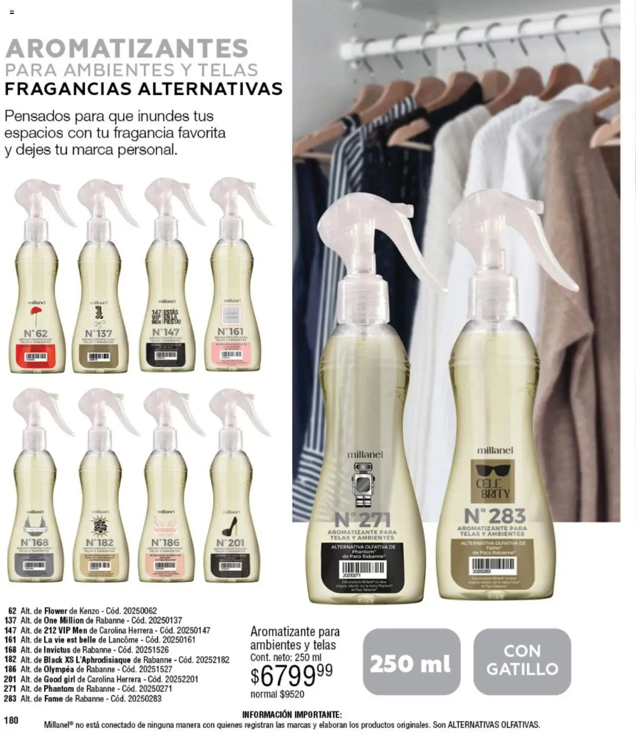 Millanel catálogo │ válido desde el 18.08.2025 | Página: 180 | Productos: Fragancia