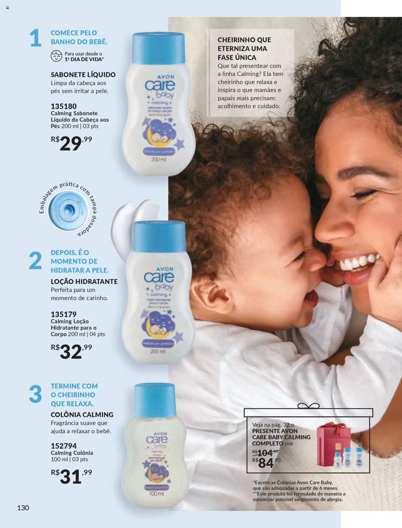 Avon Folheto - válido de 07.10.2025 | Página: 130 | Produtos: Fragrância, Sabonete, Sabonete líquido