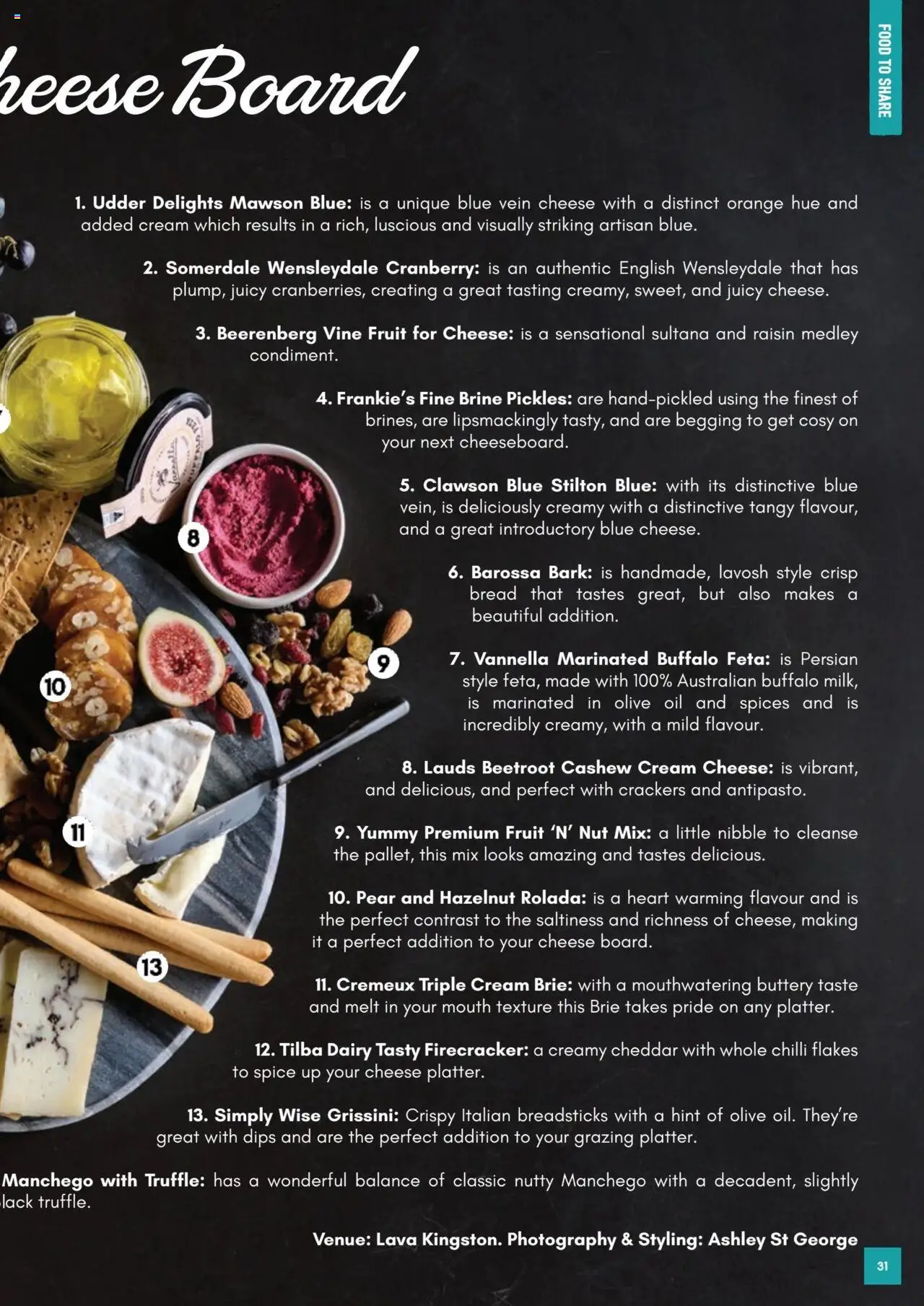 Supabarn catalogue - valid from 07.11.2024 | Page: 31 | Products: Cheese, Flakes, Spices, Pear