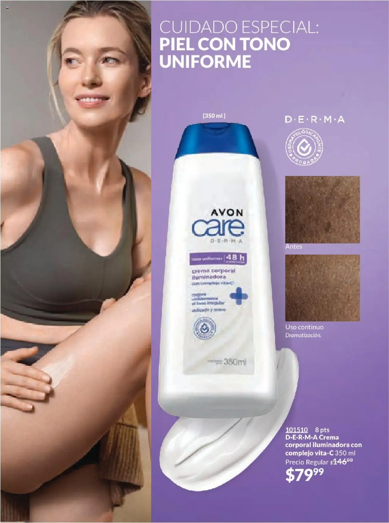 Nuevas ofertas de AVON válidas en toda la República Mexicana desde el 17.03.2025. ¡Encuentra las mejores ofertas en AVON campaña 7 2025! | Página: 170 | Productos: Crema, Crema corporal