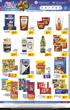 Carrefour Bairro - Ofertas da semana - Pré-Visualização do folheto da loja Carrefour Bairro, válido de 17.10.2025 | Página: 3 | Produtos: Farinha de trigo, Cheetos, Maionese, Farofa