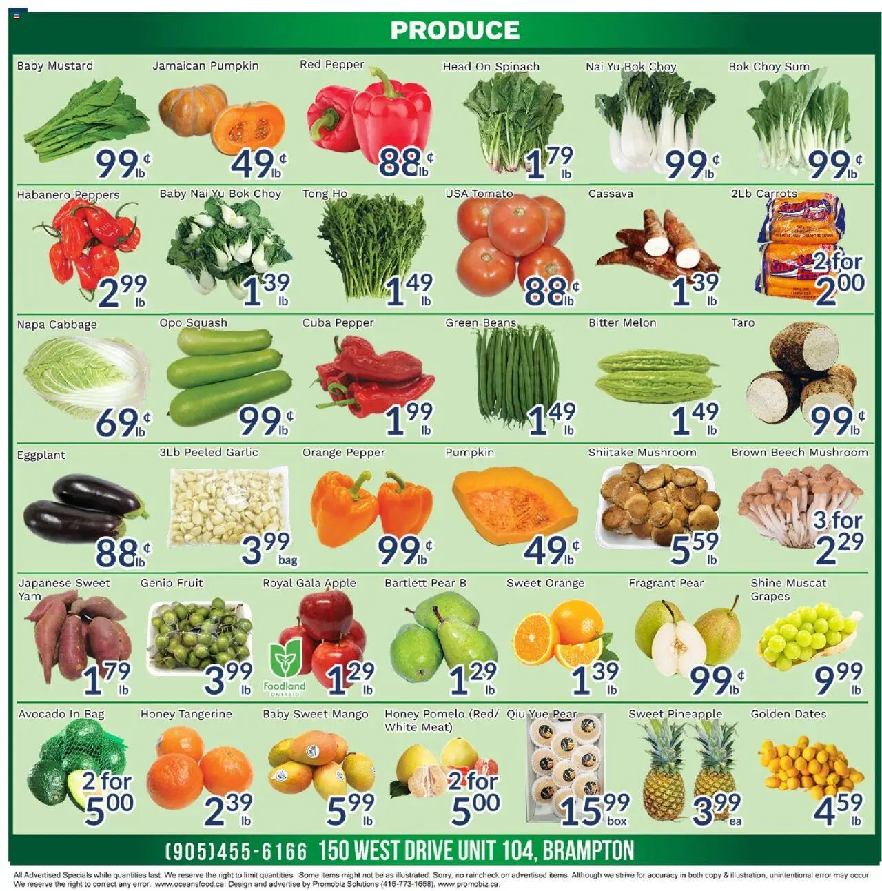 Oceans flyer valid from 03.10.2025 | Page: 2 | Products: Pineapple, Bag, Pumpkin