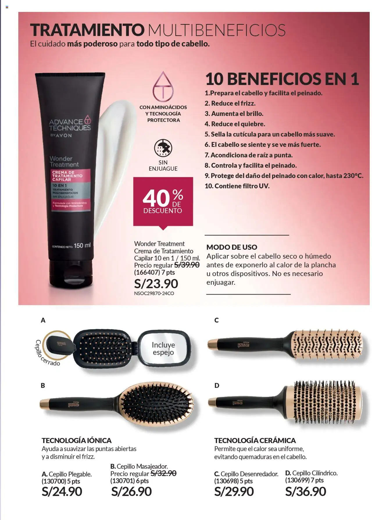 Catálogo Avon válido desde 11.08.2025 | Página: 158 | Productos: Espejo, Crema