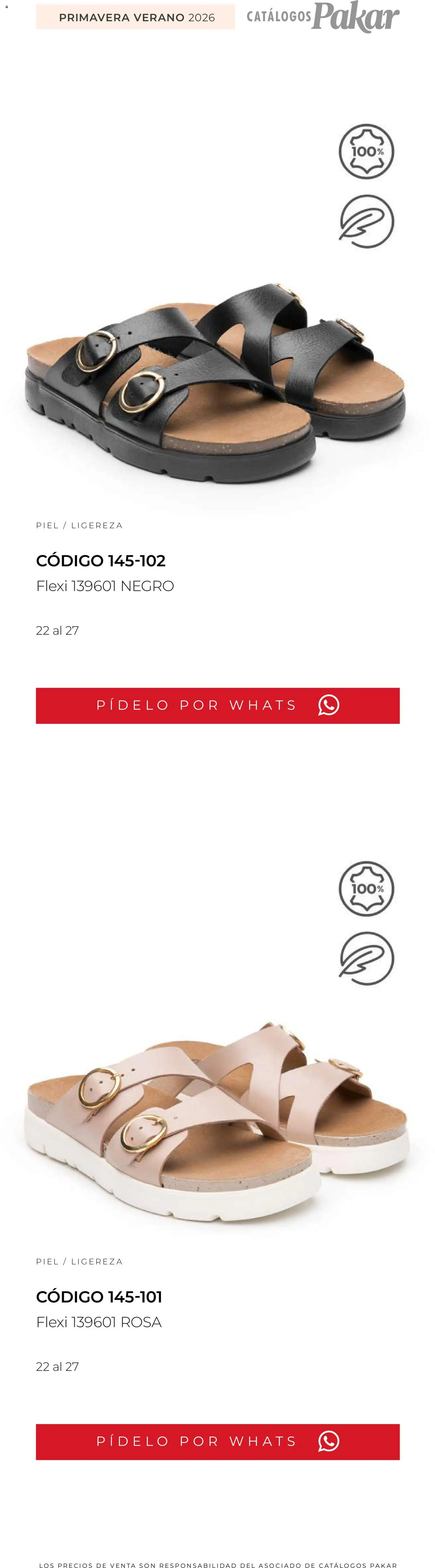 Nuevas ofertas de SC Pakar válidas en toda la República Mexicana desde el 04.03.2026. ¡Encuentra las mejores ofertas en SC Pakar catálogo Flexi PV26! | Página: 7