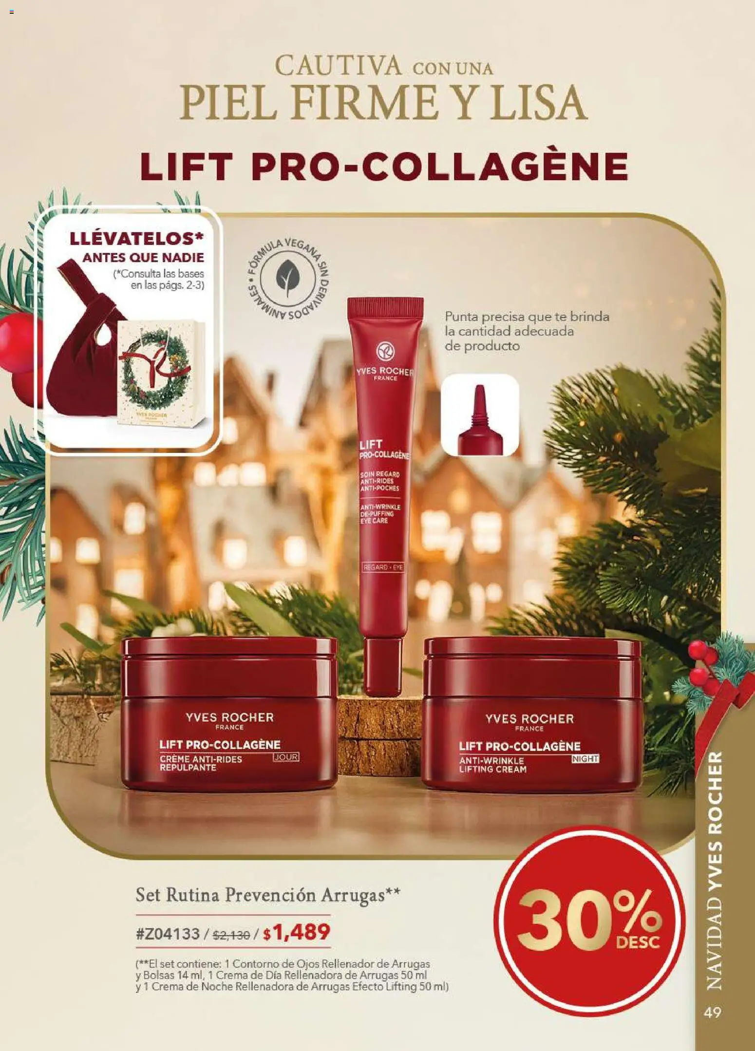 Nuevas ofertas de Yves Rocher válidas en toda la República Mexicana desde el 09.12.2025. ¡Encuentra las mejores ofertas en Yves Rocher campaña 17 2025! | Página: 49 | Productos: Contorno de ojos, Crema, Contorno, Té