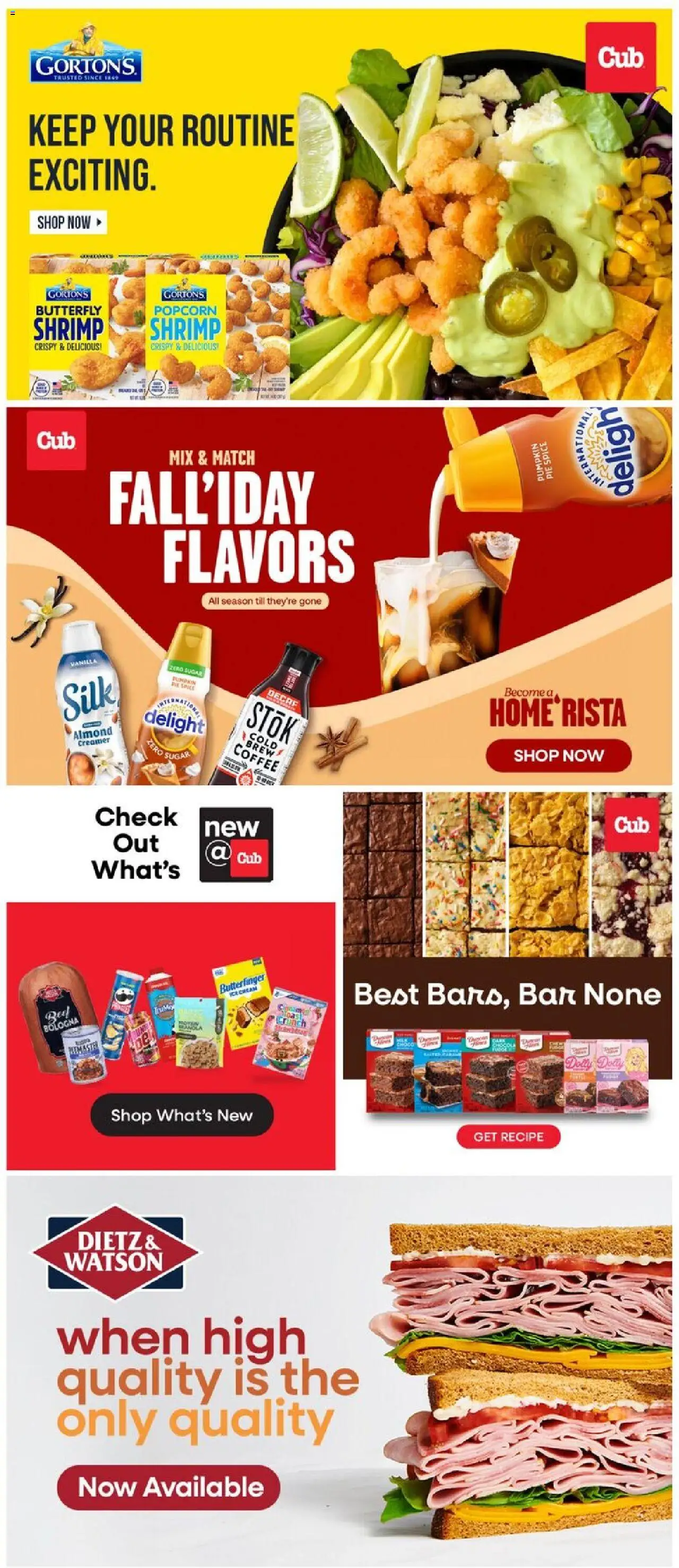 Cub Foods Weekly Ad - valid from 14.09.2025 | Page: 8 | Products: Coffee, Sugar, Pumpkin