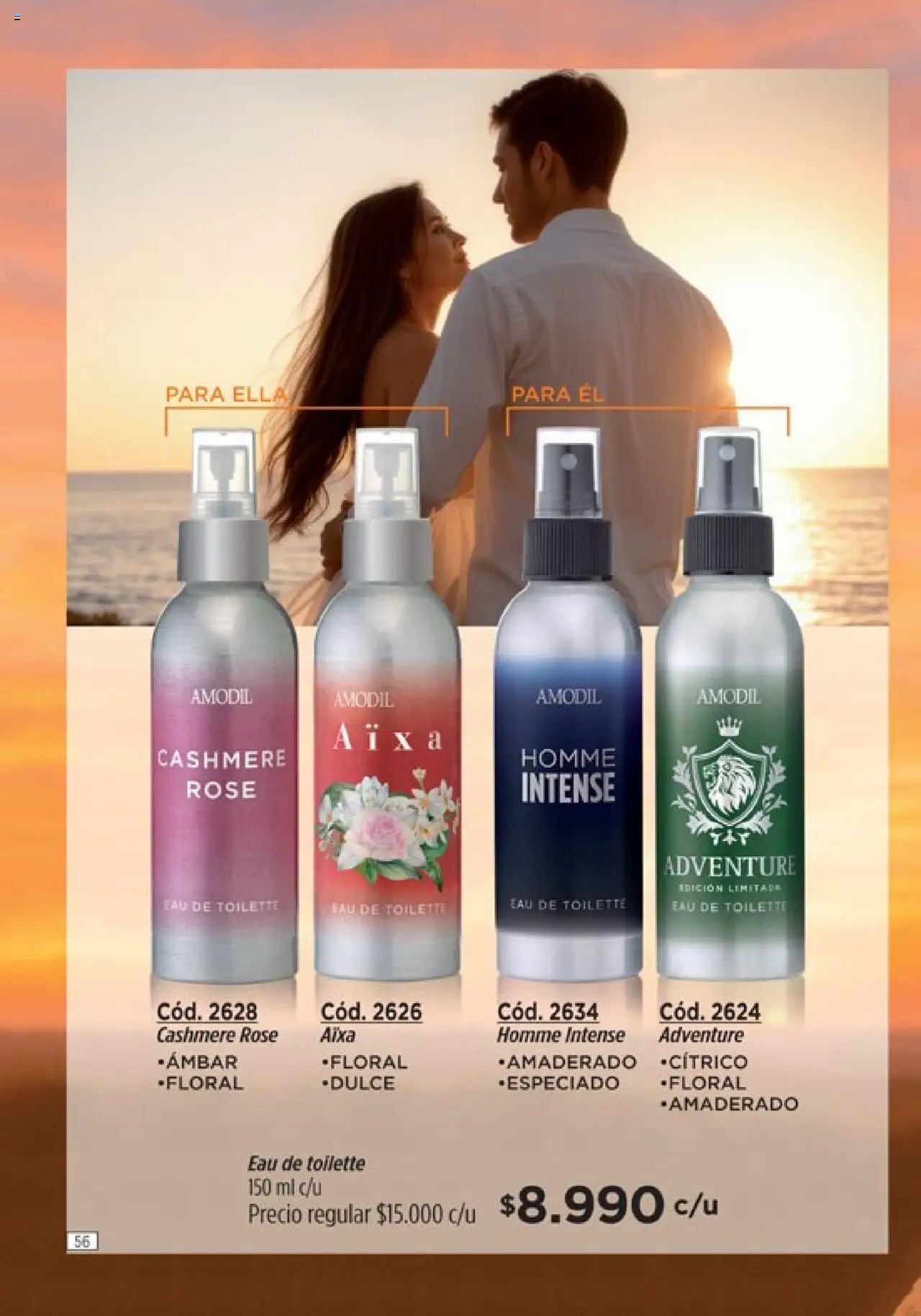 Catálogo Amodil Campaña 12 │ válido desde el 26.06.2025 | Página: 56 | Productos: Eau de toilette