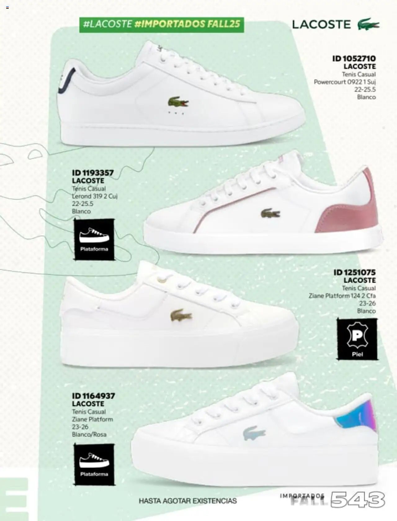 Nuevas ofertas de Price Shoes válidas en toda la República Mexicana desde el 18.08.2025. ¡Encuentra las mejores ofertas en Price Shoes - Catálogo Fall Importados! | Página: 543 | Productos: Tenis