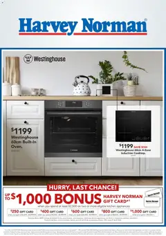 Harvey Norman Easter Super Deals on Home Appliances preview  - valid from 01.04.2026