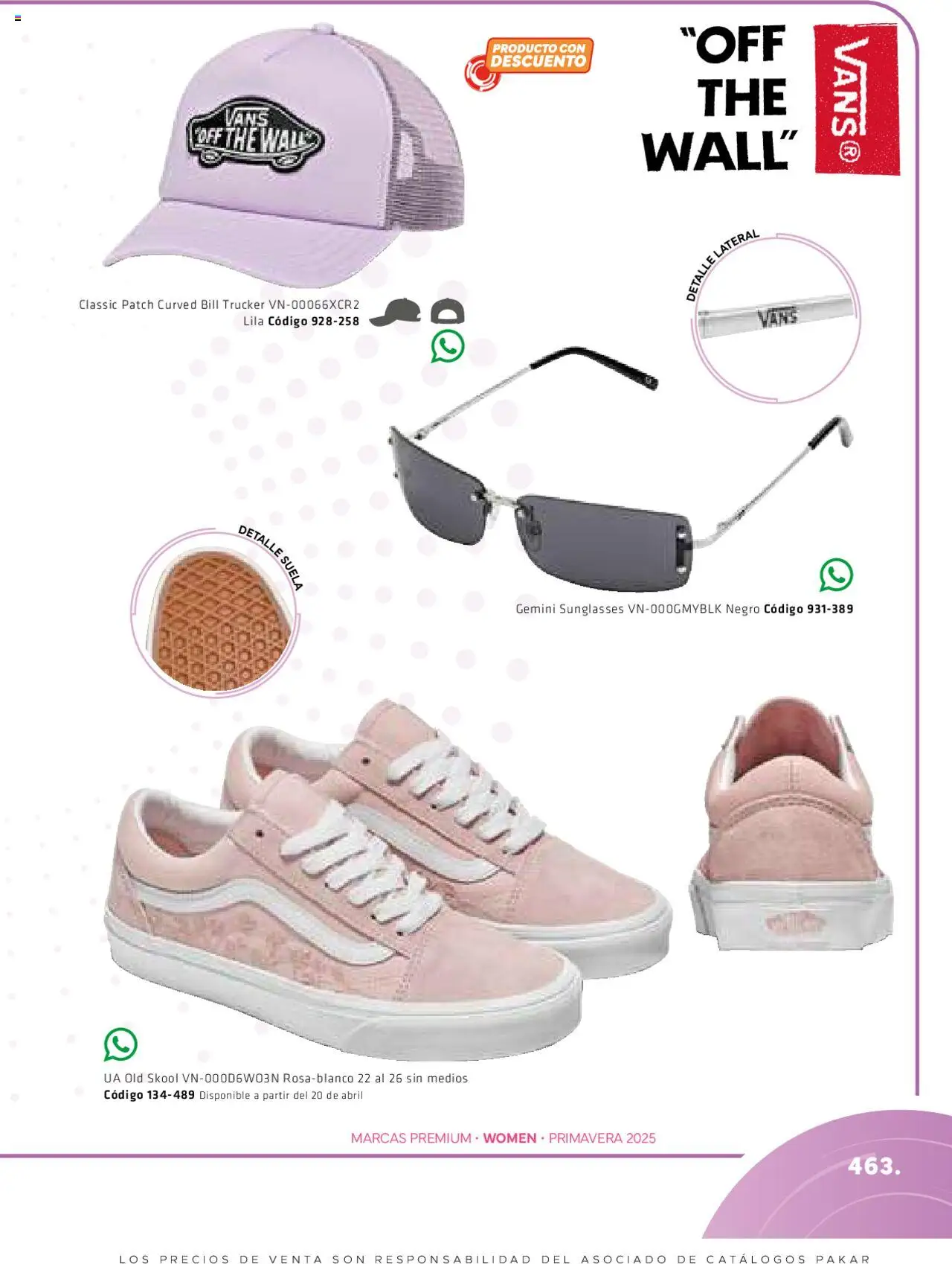 Nuevas ofertas de SC Pakar válidas en toda la República Mexicana desde el 06.03.2025. ¡Encuentra las mejores ofertas en SC Pakar catálogo Women! | Página: 463