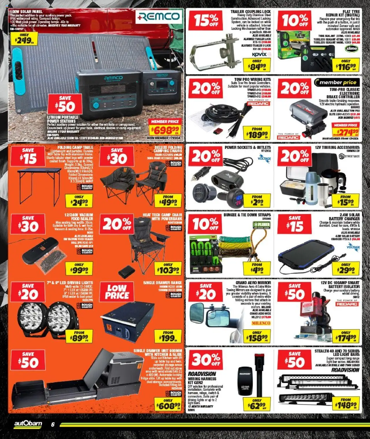 Autobarn catalogue - valid from 01.10.2025 | Page: 6 | Products: Light, Accessories, Controller, Stove