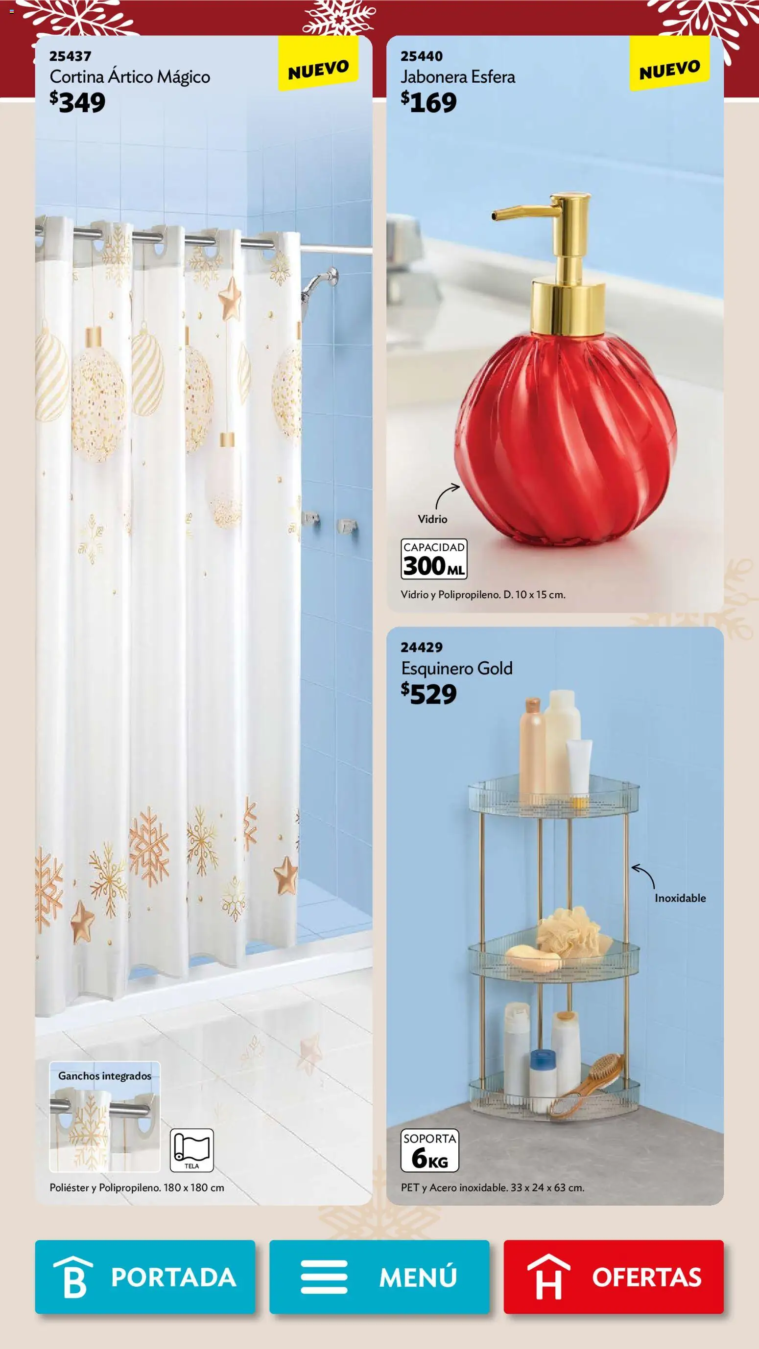 Nuevas ofertas de Betterware válidas en toda la República Mexicana desde el 01.12.2025. ¡Encuentra las mejores ofertas en Betterware campaña 12 2025! | Página: 83 | Productos: Jabonera