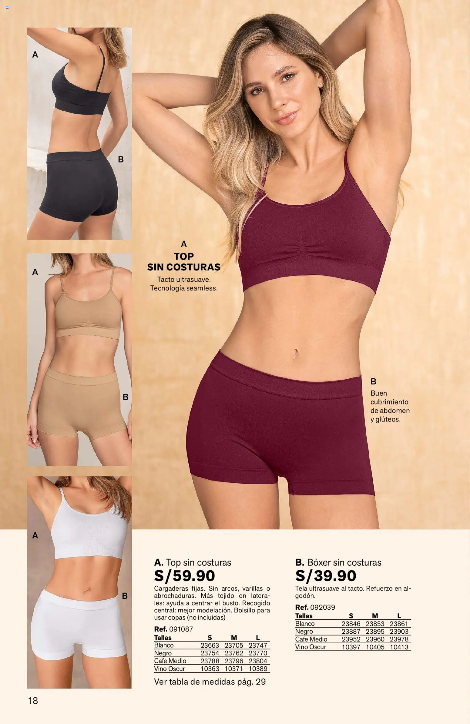 Catálogo Leonisa válido desde 07.04.2026 | Página: 18 | Productos: Café, Vino