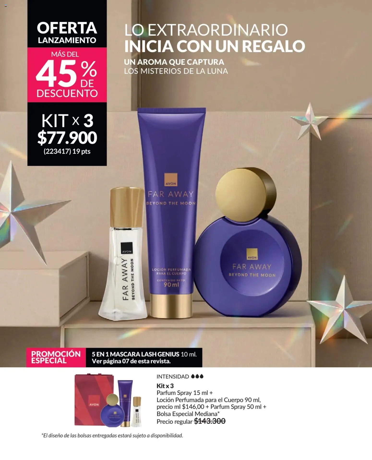 Avon revista - valida desde el 17.11.2025 | Página: 9 | Productos: Bolsa, Loción, Máscara