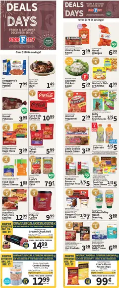 Preview of Food City weekly ads valid from 26.12.2025