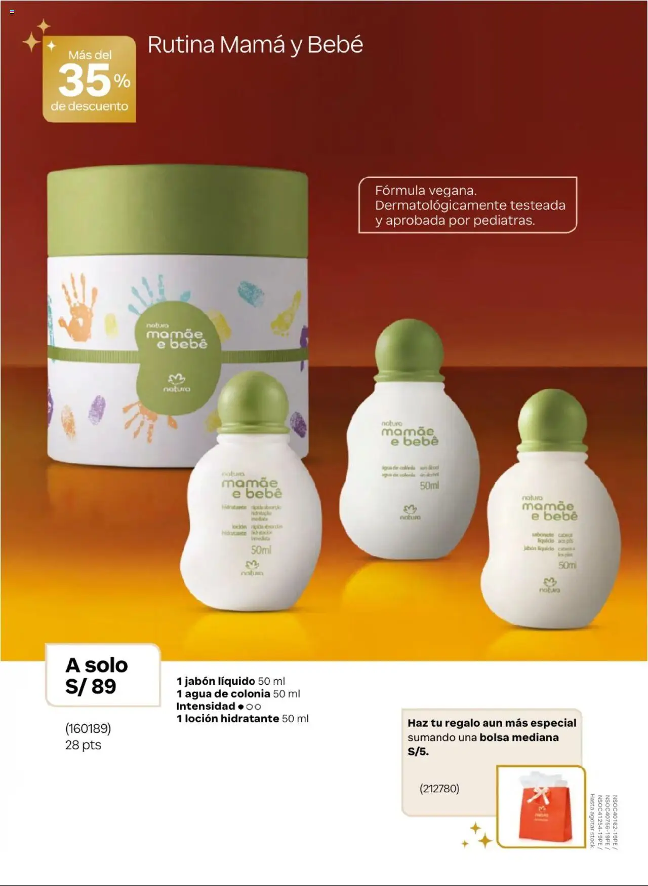 Catálogo Natura válido desde 03.10.2025 | Página: 47 | Productos: Jabón, Bolsa