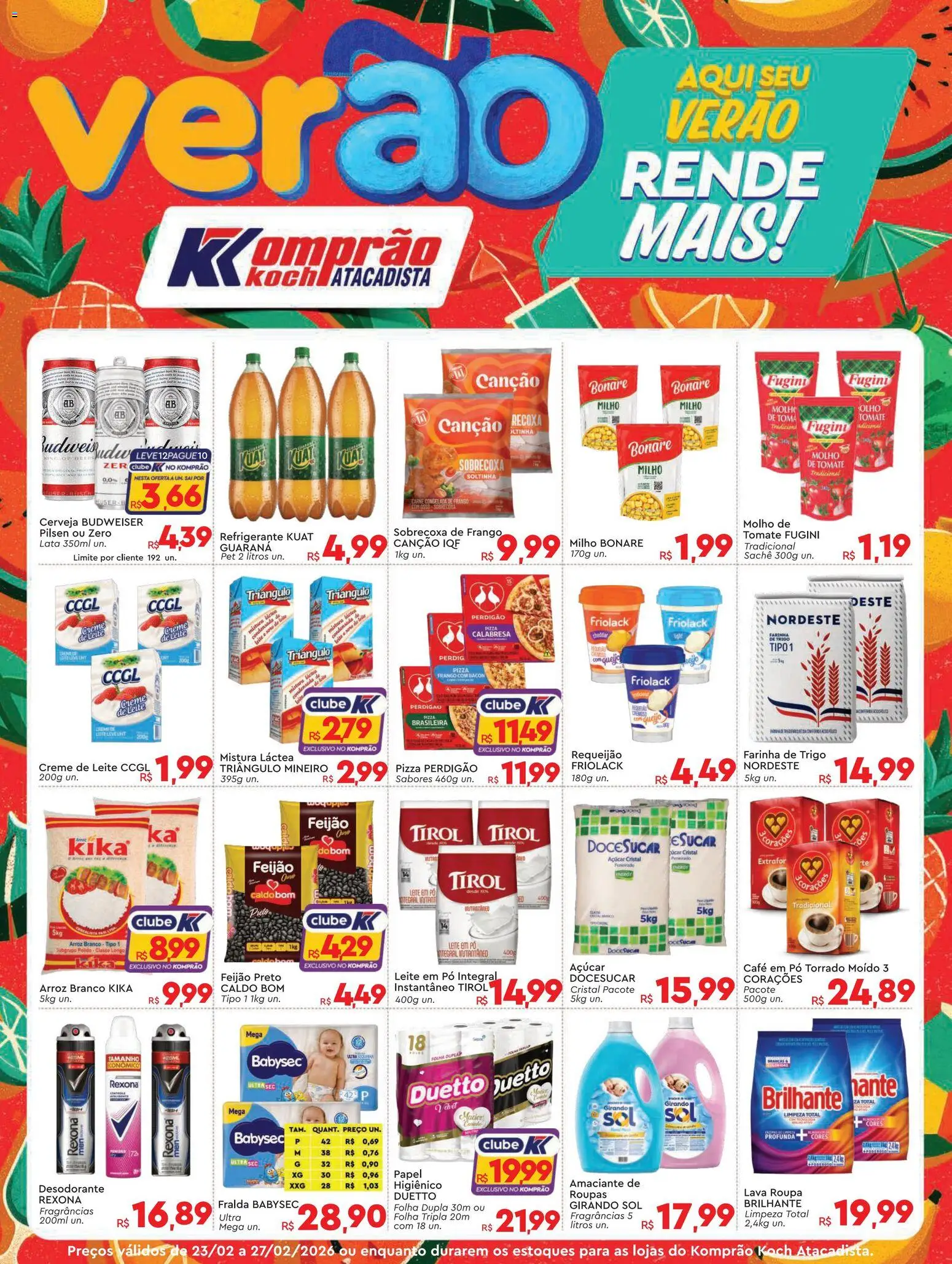 Komprao Atacadista Folheto - válido de 23.02.2026 | Página: 1