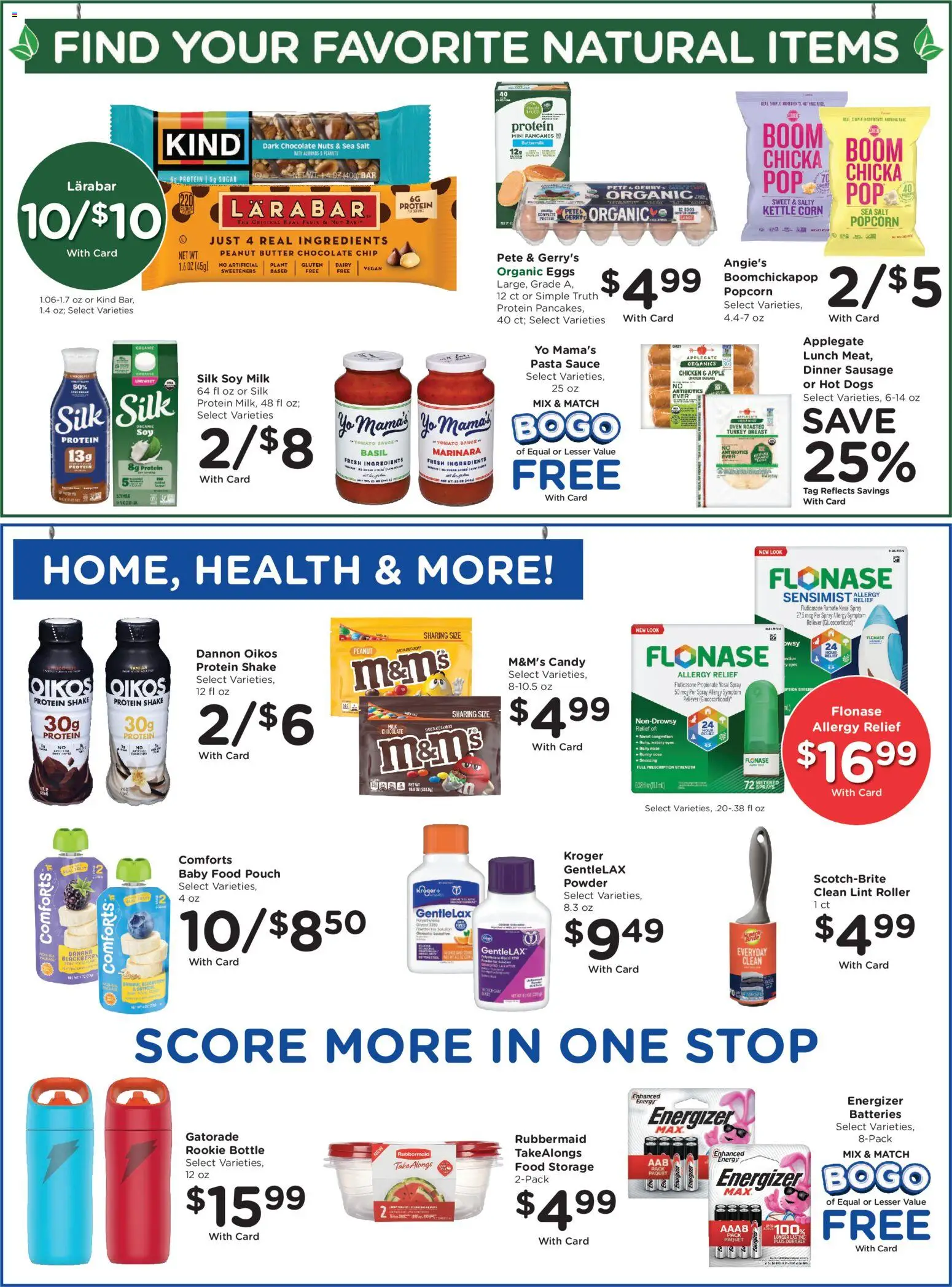 Kroger Weekly Ad - valid from 11.03.2026 | Page: 6 | Products: Milk, Butter, Sausage, Kettle