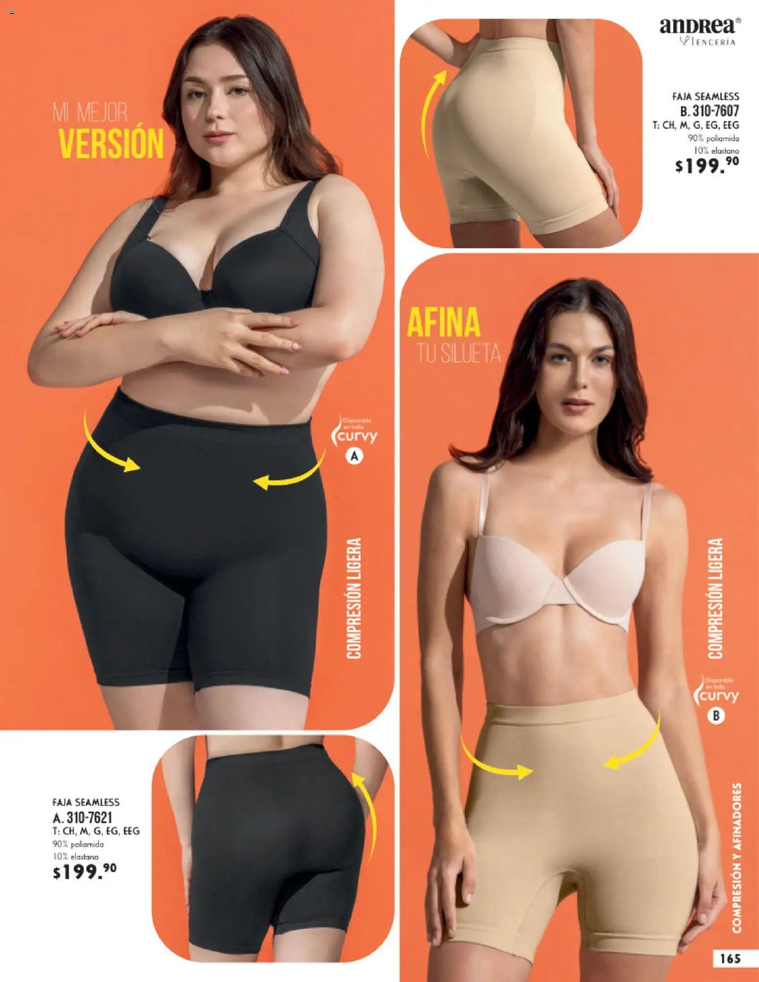 Nuevas ofertas de Andrea válidas en toda la República Mexicana desde el 25.01.2026. ¡Encuentra las mejores ofertas en Andrea catálogo Lencería & vestir interior! | Página: 61 | Productos: Faja