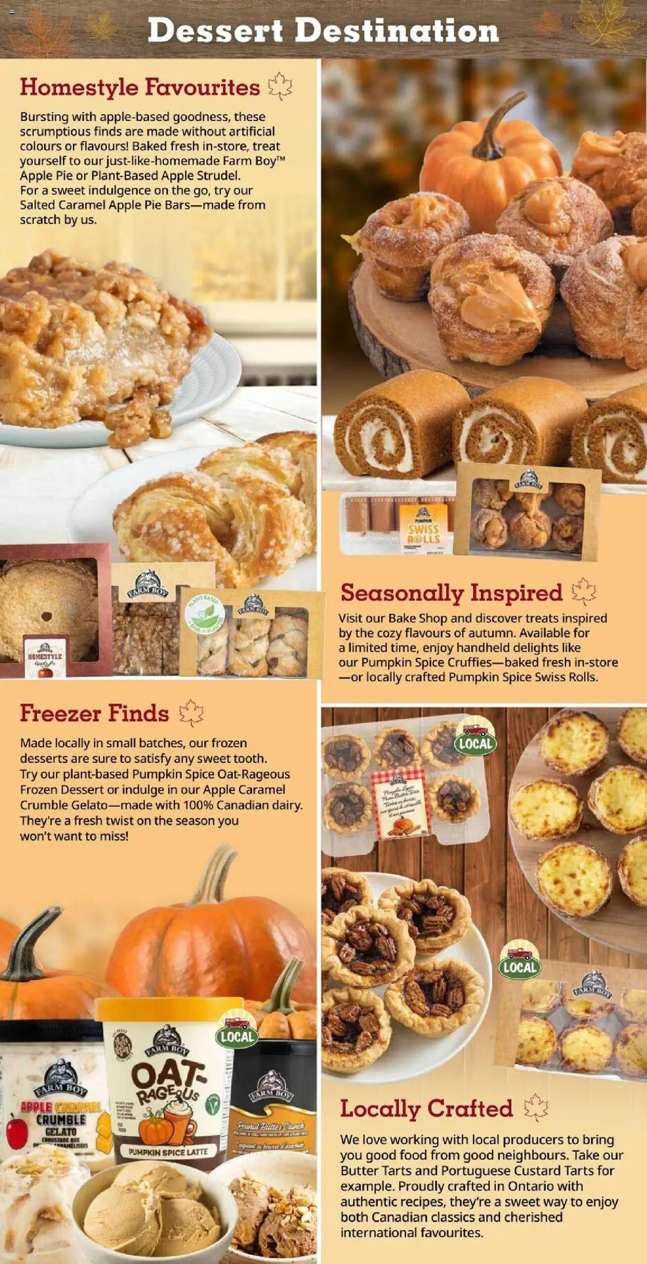 Farm Boy flyer valid from 09.10.2025 | Page: 7 | Products: Freezer, Butter, Pumpkin