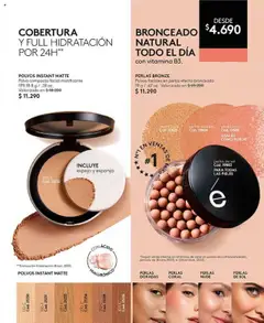 Catálogo Ésika Campaña 11 │ válido desde el 17.06.2025 | Página: 41 | Productos: Polvo compacto, Esponja, Polvo, Rubor
