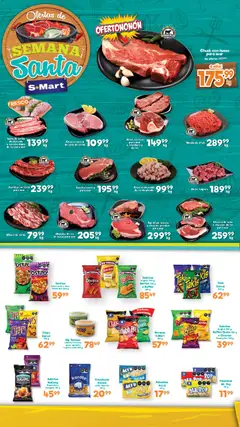 Vista previa de S-Mart folleto Ofertas de feria Juárez, nuevo folleto de la tienda, válido en México a partir del 04.04.2026