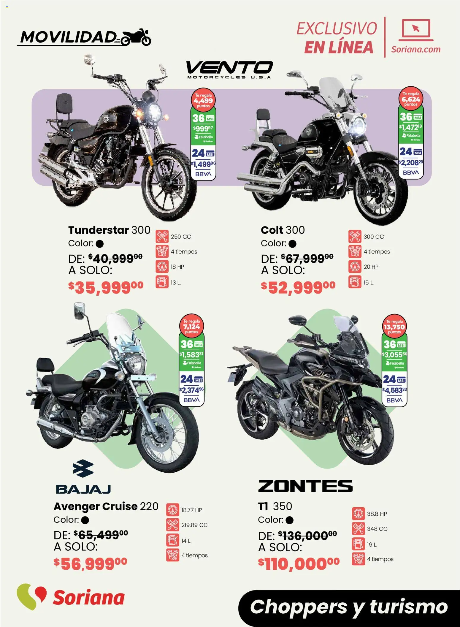 Nuevas ofertas de Soriana válidas en toda la República Mexicana desde el 16.02.2026. ¡Encuentra las mejores ofertas en Soriana - Motos y más Soriana Exclusivo en línea! | Página: 12 | Productos: Té