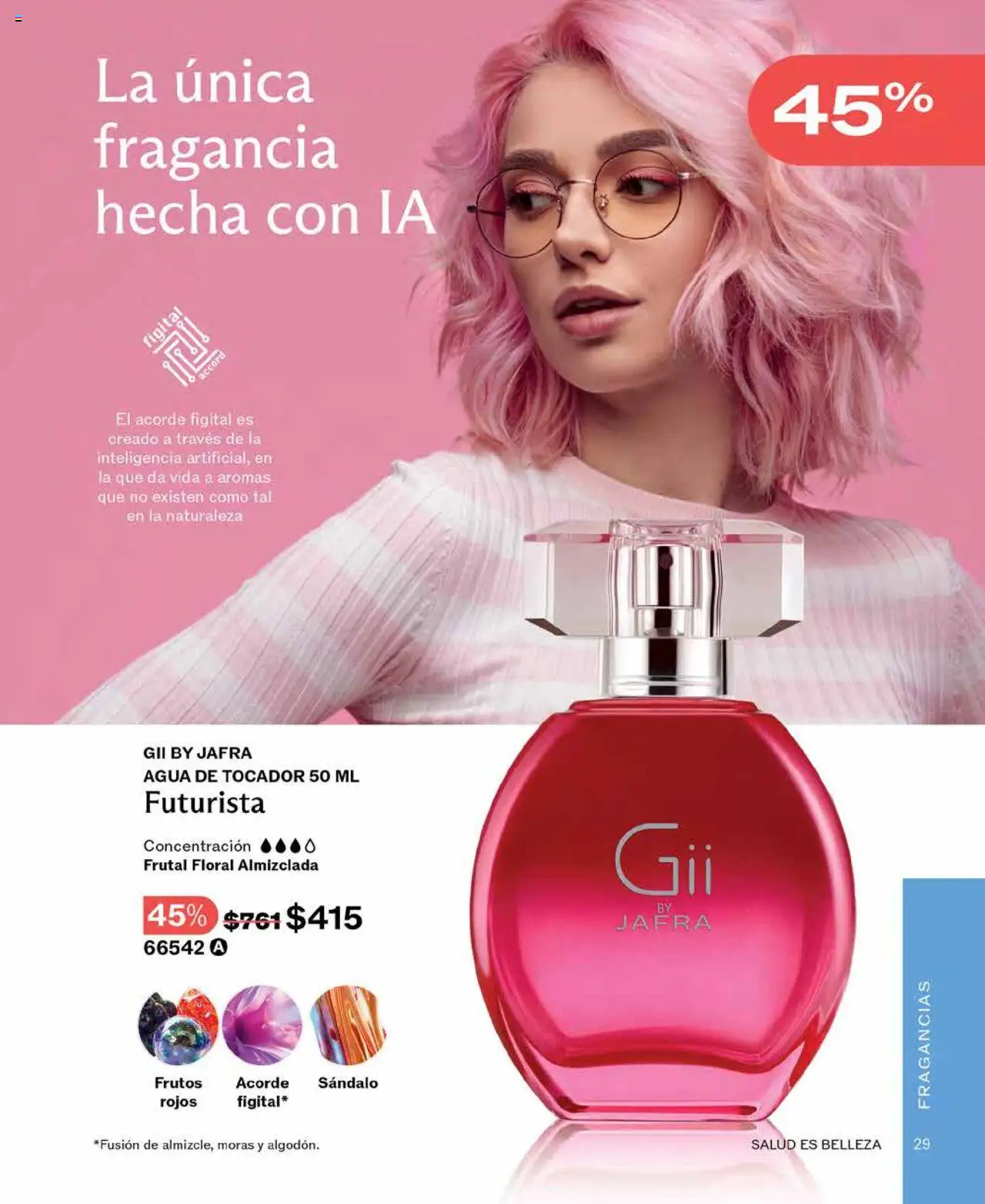Nuevas ofertas de JAFRA válidas en toda la República Mexicana desde el 01.08.2025. ¡Encuentra las mejores ofertas en JAFRA - Catálogo! | Página: 29 | Productos: Agua, Fragancia