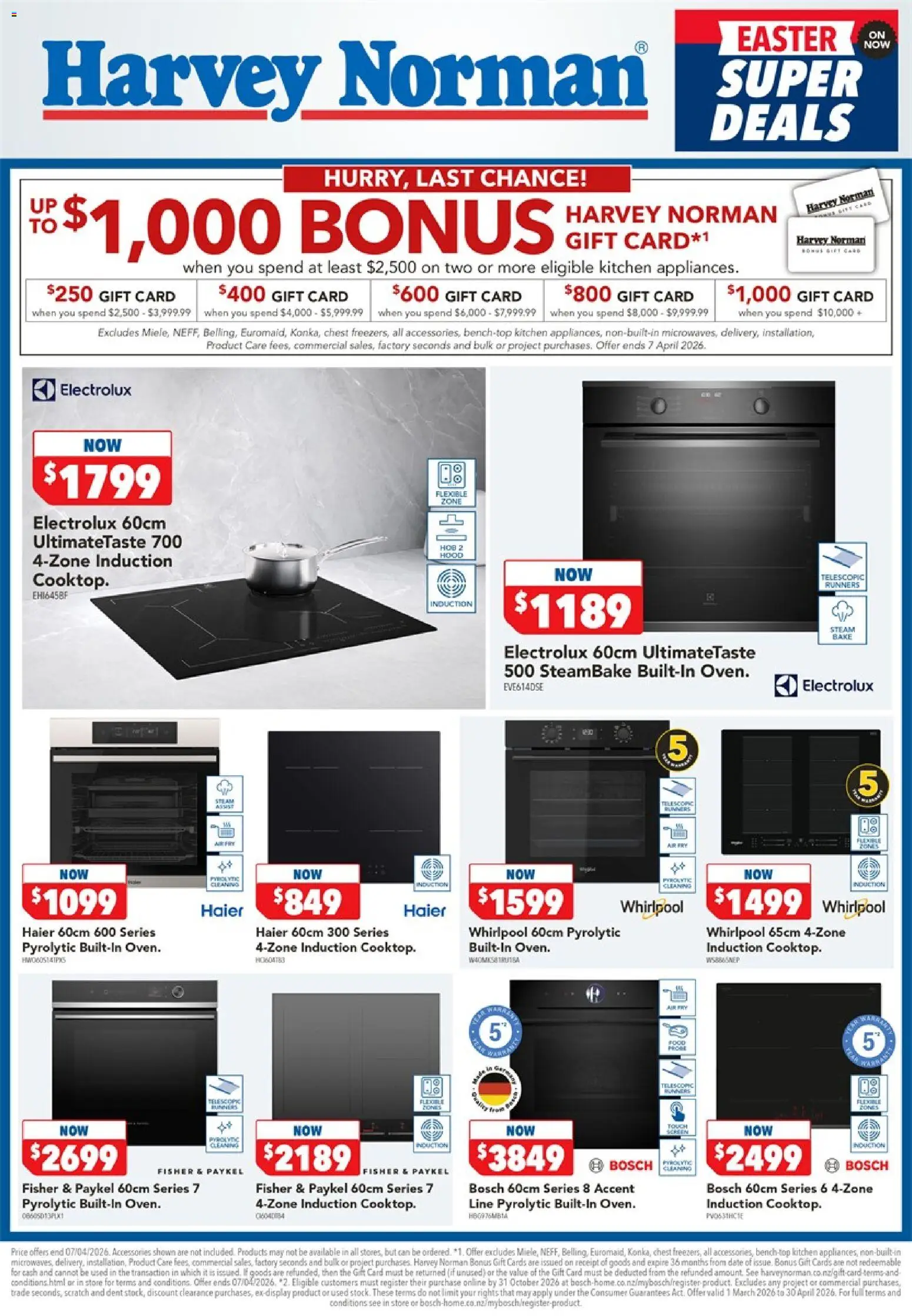Harvey Norman catalogue from 01.04.2026 | Page: 2