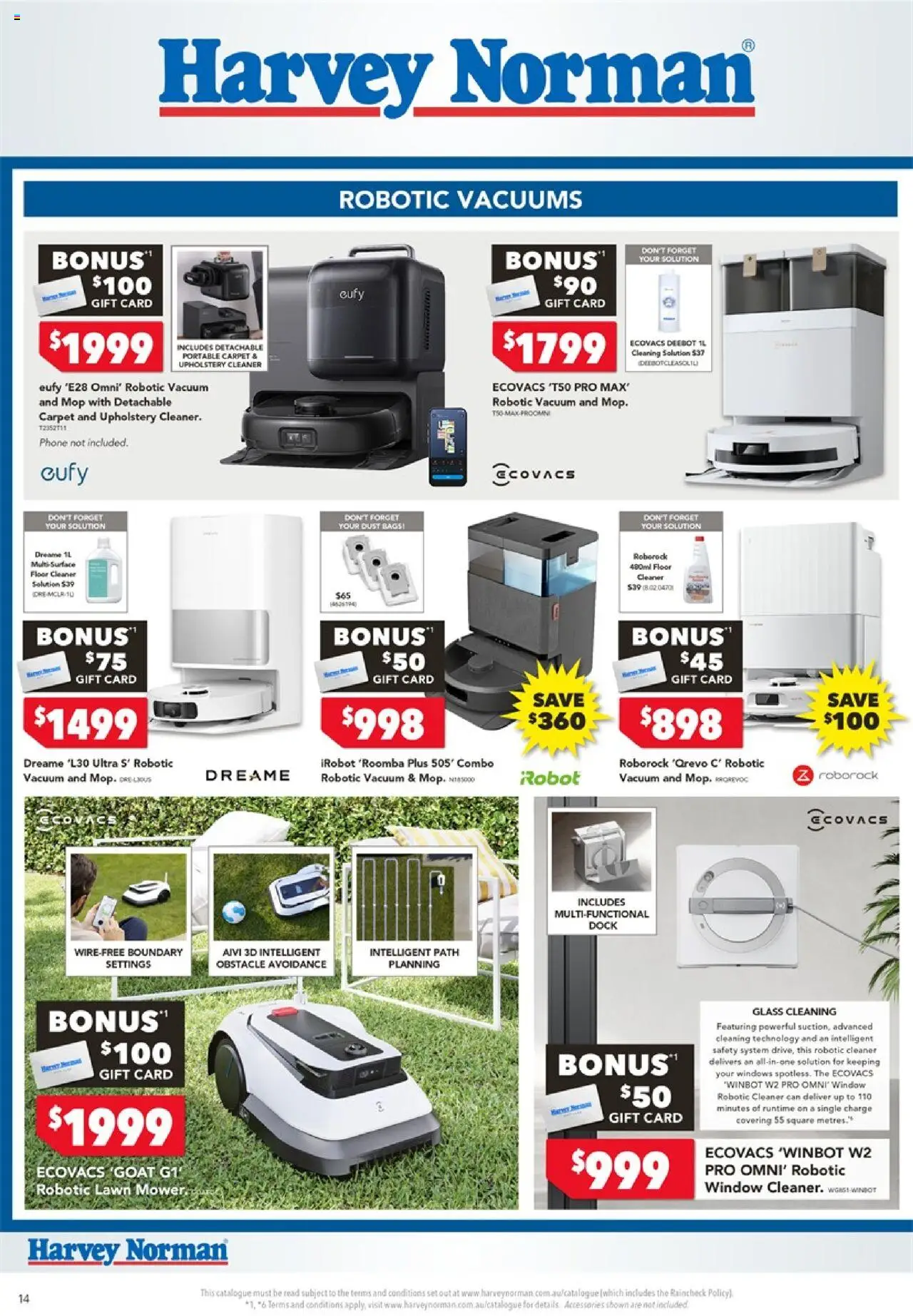 Harvey Norman catalogue - valid from 18.10.2025 | Page: 14 | Products: Cleaner, Accessories, Phone, Robot