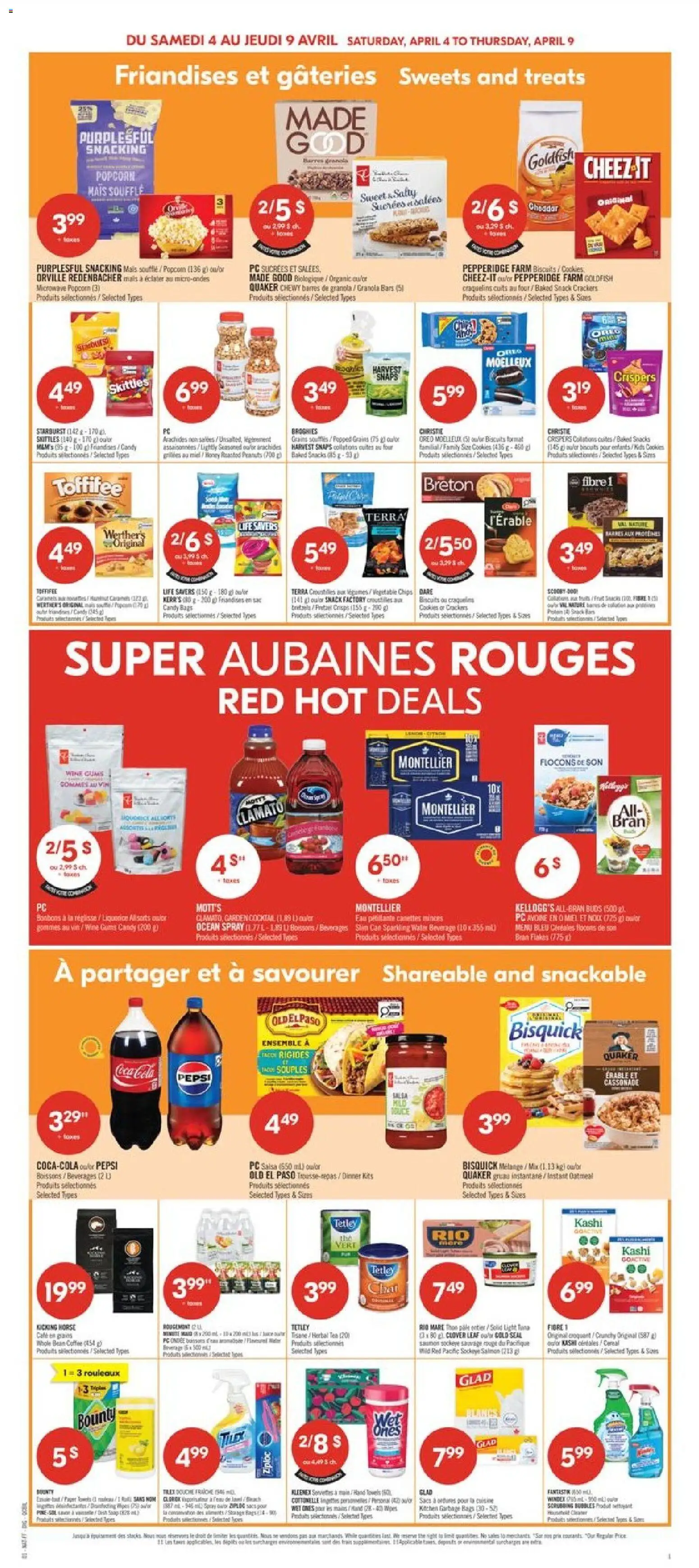 Pharmaprix flyer valid from 03.04.2026 | Page: 7 | Products: Tea, Flakes, PC, Coffee